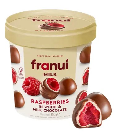 ايس كريم فرانوي بالتوت وشكولاتة الحليب 150 ج