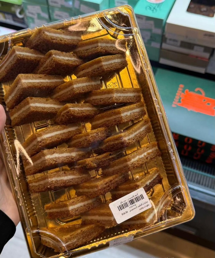 مثلثات الحليب المحموس  حلويات وكيك    