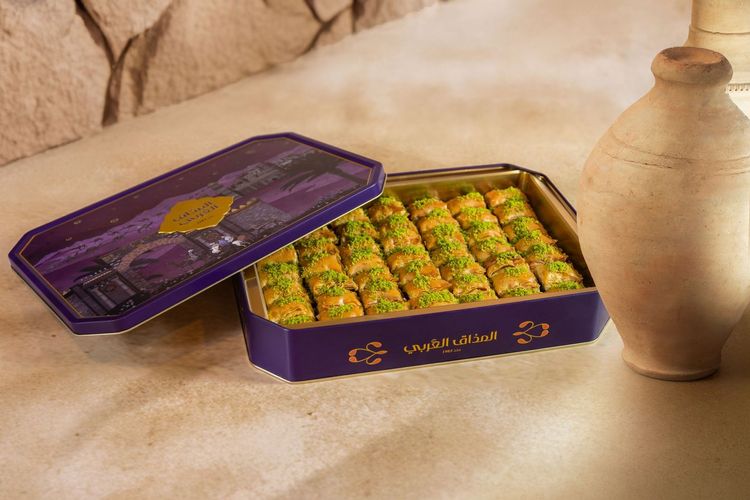 مكعبات بقلاوة المذاق العربي كبير