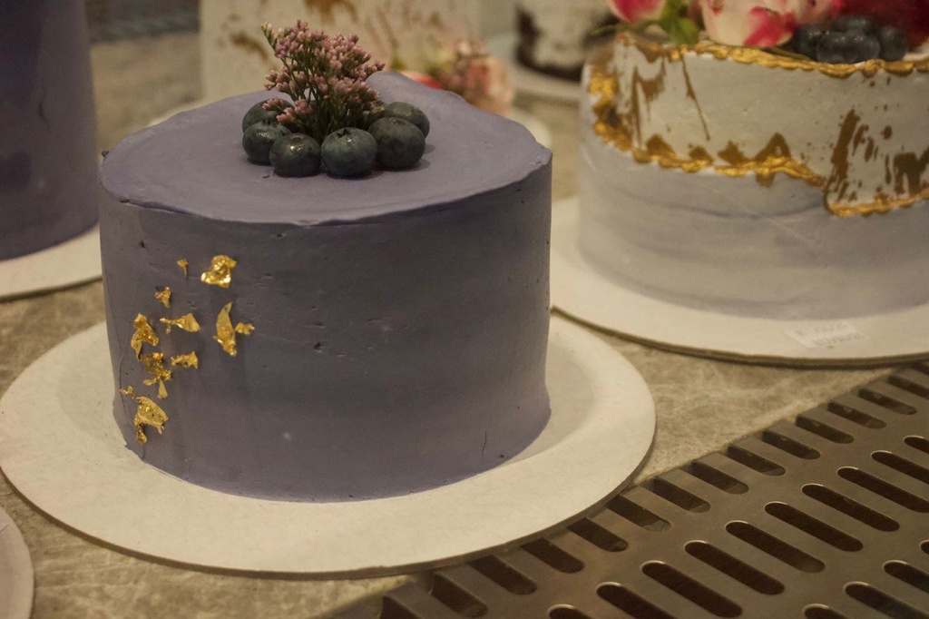 نيكد كيك فانيلا توت ازرق صغير (ح)