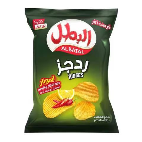 البطل بطاطس تيكيتا بالفلفل والليمون 155 ج