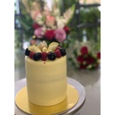 نيكد كيك ليمون (lemon naked cake)   
