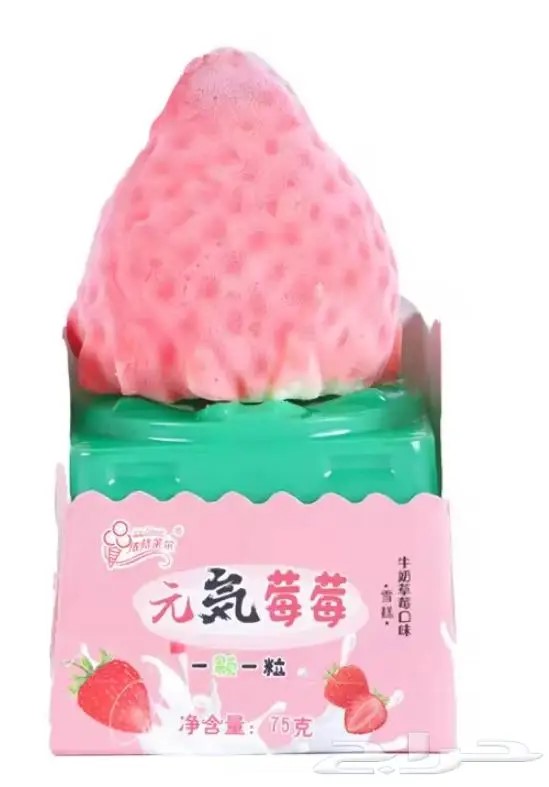 ايسكريم كوري بالفراولة 