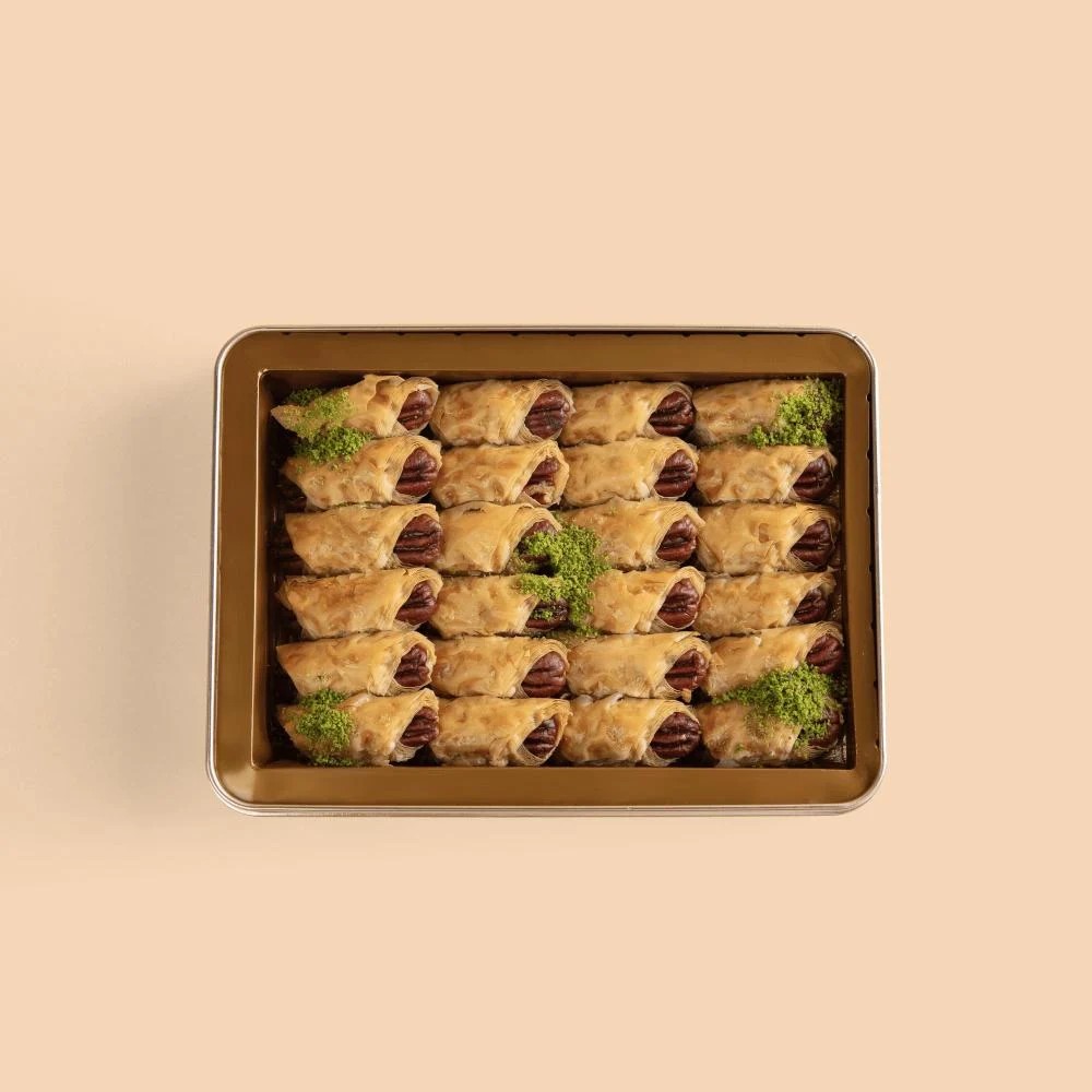 بقلاوة اصابع البيكان  بدون سكر 650 ج حبيبي 