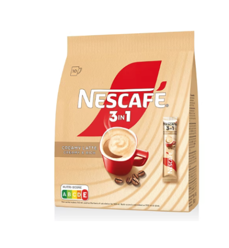 نسكافية 3 في 1 كيس كريمي لاتيه 150ج 