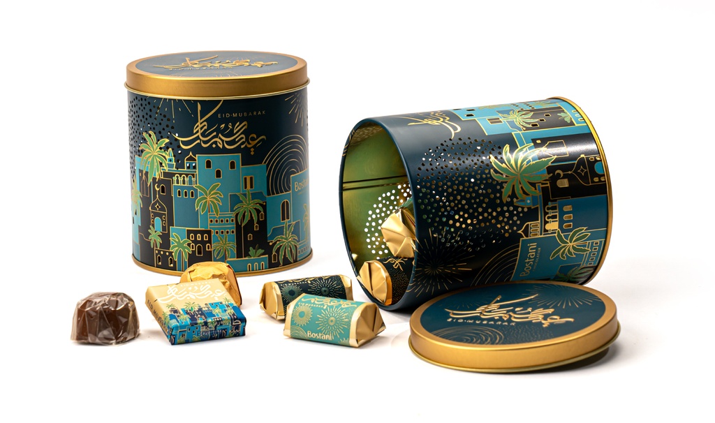 شوكولاتة بستاني العيد علبة حديد 142 ج