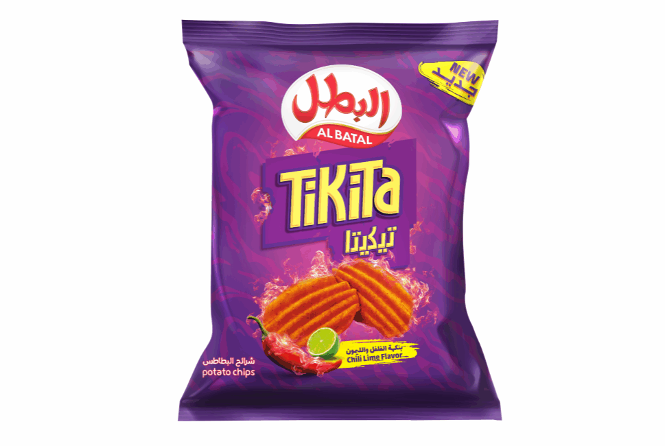 البطل بطاطس تيكيتا بالفلفل والليمون 65 ج