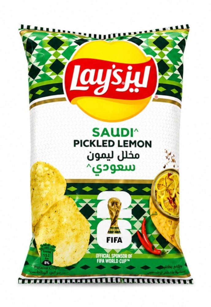 بطاطس ليز مخلل ليمون سعودي 155 ج