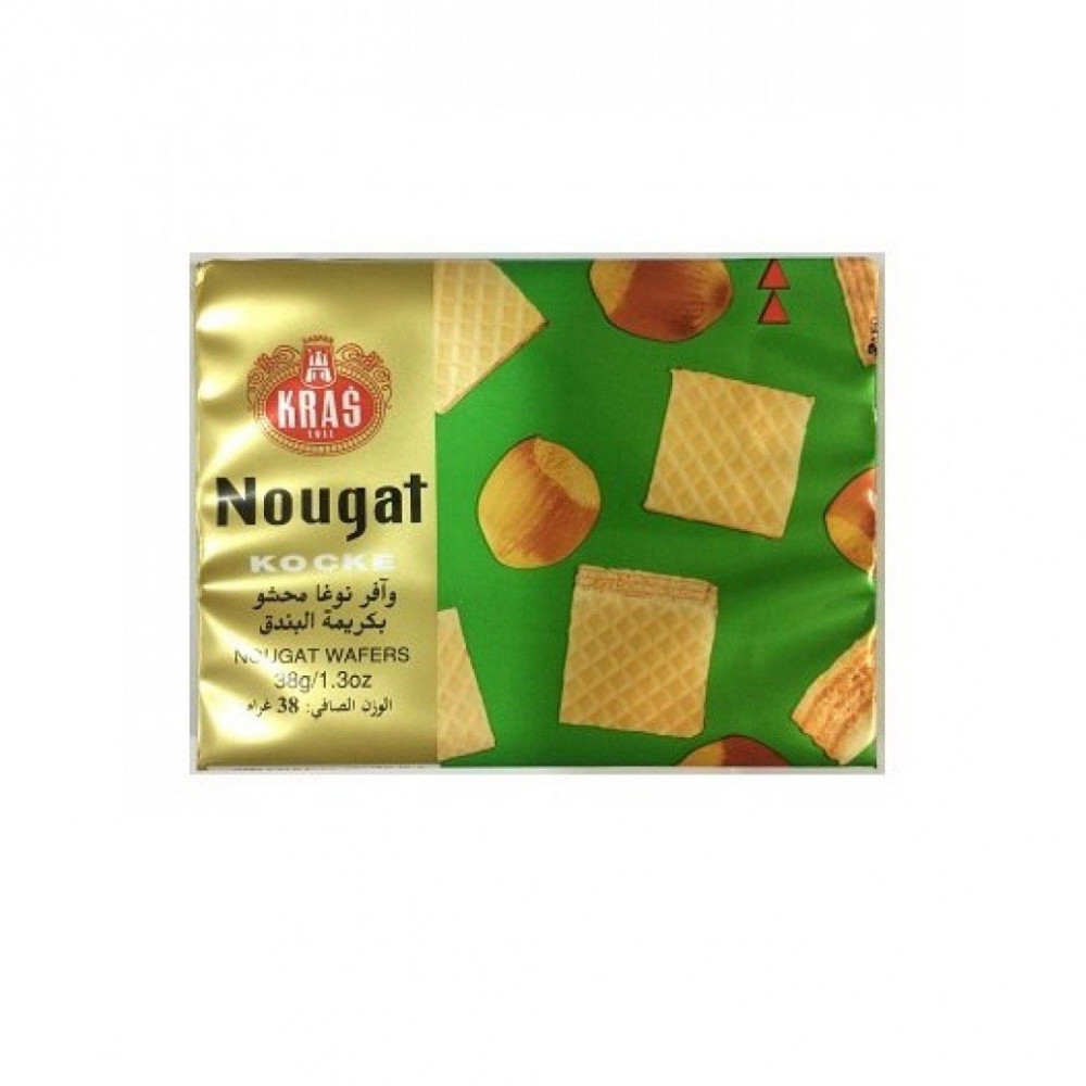 بسكويت مربعات نوجا 38 ج