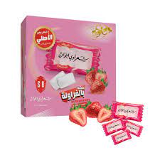 [2000055] علك شعراوي منوع 140ج (فراولة)