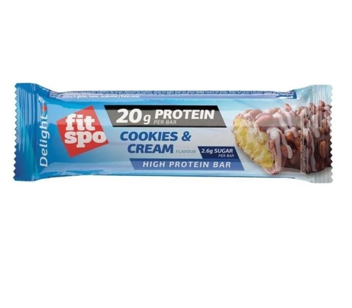 [2500865] بروتين بار فيتسبو كوكيز وكريمة 60ج