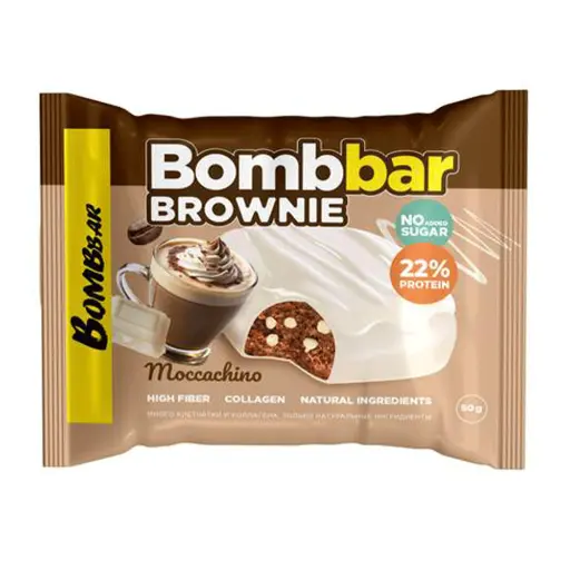 بومبار بروتين براوني بدون سكر 50 ج