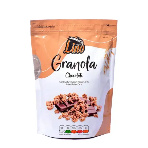 [1501557] رقائق الشوفان جرانولا لينو بالشوكولاتة كيس 350 ج