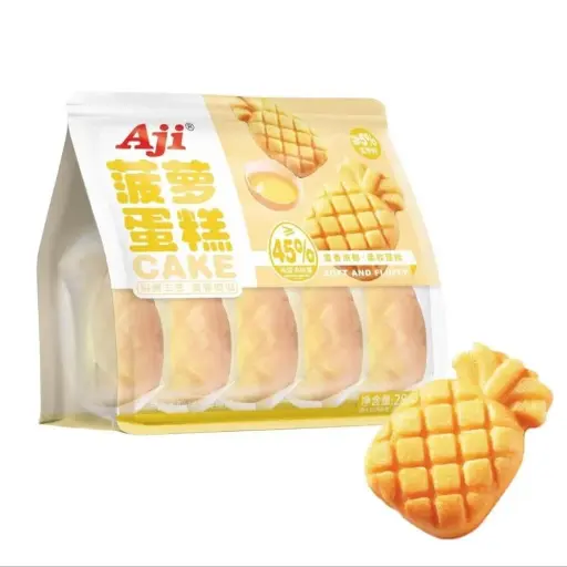 [2403839] كيك اجي كيس شكل اناناس 280 ج