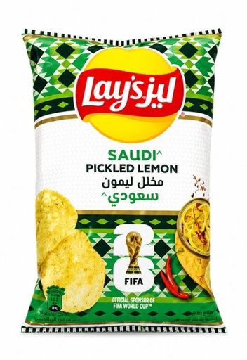 [1501684] بطاطس ليز مخلل ليمون سعودي 155 ج