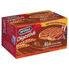 [2400801] بسكويت دايجستف بالحليب والشوكولاتة 200ج